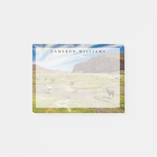 Mountains | Bolivian Andes Post-it Notes (Front)