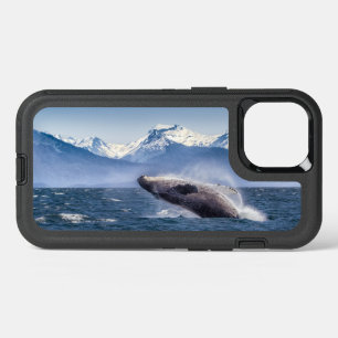 Mountains   Breaching Whale Glacier Bay, Alaska iPhone 13 Case