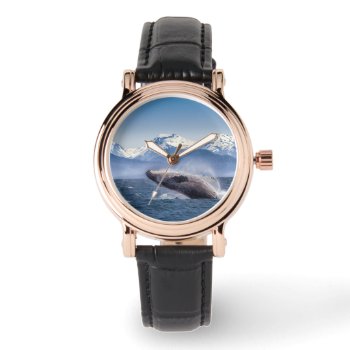 Mountains | Breaching Whale Glacier Bay  Alaska Watch by intothewild at Zazzle