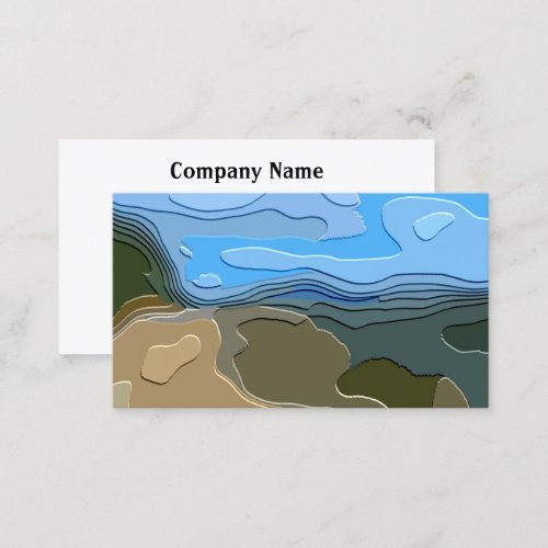 MOUNTAINS BUSINESS CARD