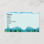 Mountains Business Card at Zazzle