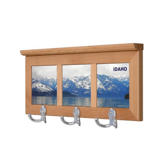 Mountains By The Lake Coat Rack (Left)