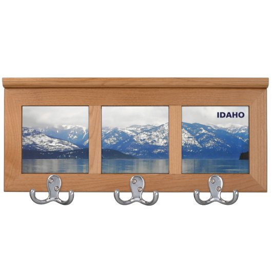 Mountains By The Lake Coat Rack (Front)