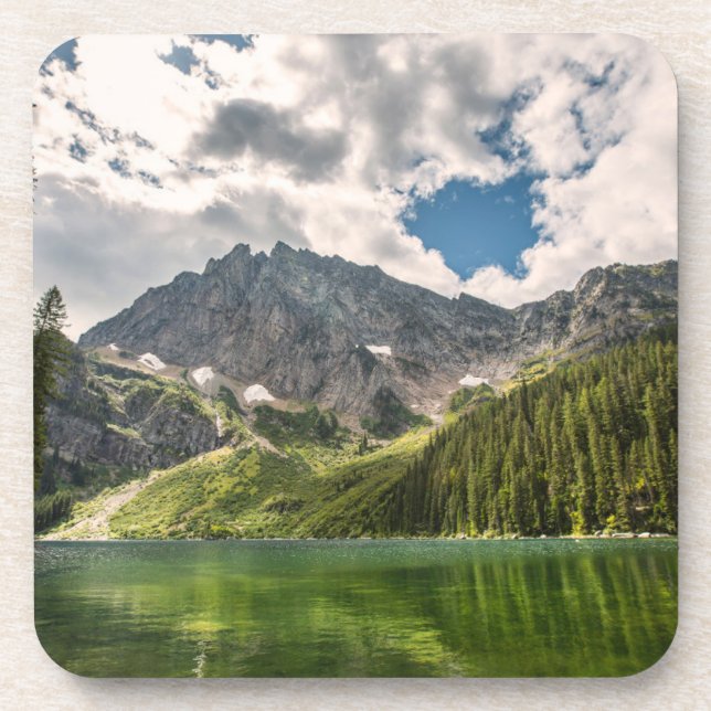 Mountains | Cabinet Mountains, Montana Beverage Coaster (Front)