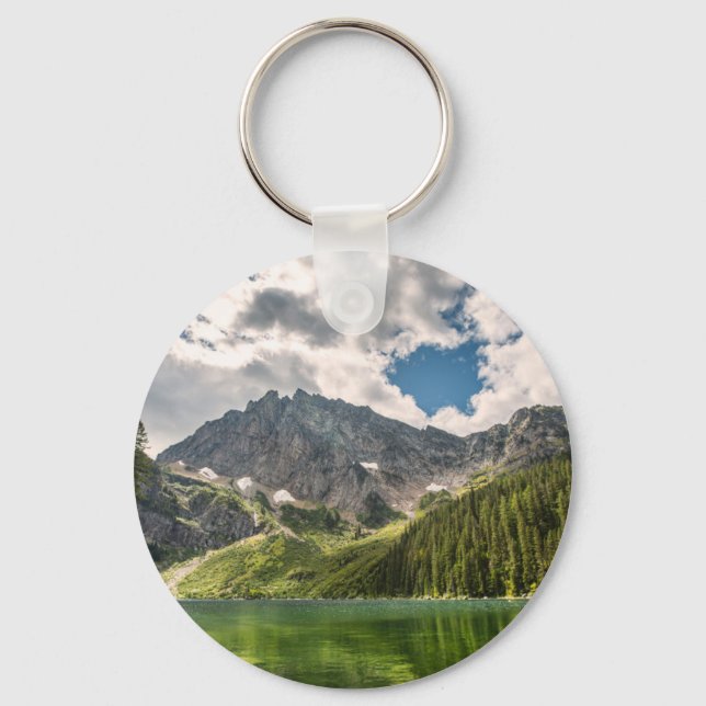 Mountains | Cabinet Mountains, Montana Keychain (Front)