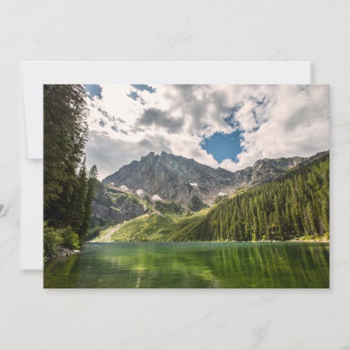 Mountains  Cabinet Mountains Montana Thank You Card