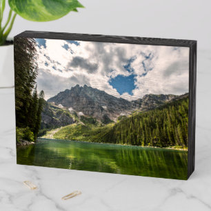 Mountains Cabinet Mountains, Montana Wooden Box Sign