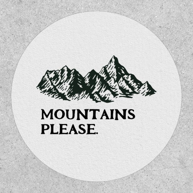 Mountains calling patch (Front)