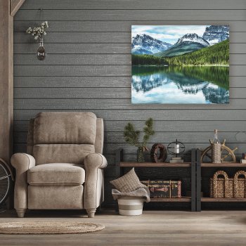 Mountains | Canadian Rockies  Alberta Canada Canvas Print by intothewild at Zazzle