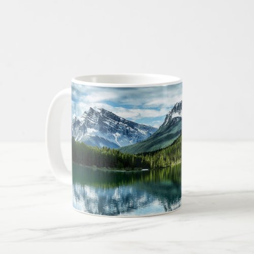 Mountains  Canadian Rockies Alberta Canada Coffee Mug