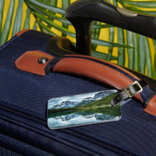 Mountains Canadian Rockies, Alberta Canada Luggage Tag