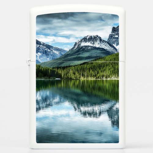 Mountains  Canadian Rockies Alberta Canada Zippo Lighter