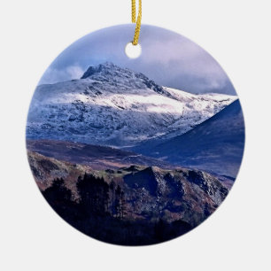MOUNTAINS CERAMIC ORNAMENT