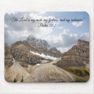 Mountains Christian Mousepad