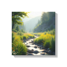 Mountains Creek Rocks 