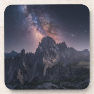 Mountains   Dolomites Mountains, Italy Beverage Coaster