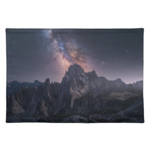Mountains   Dolomites Mountains, Italy Cloth Placemat