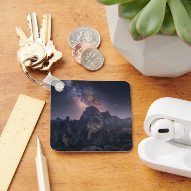 Mountains | Dolomites Mountains, Italy Keychain (Desk)