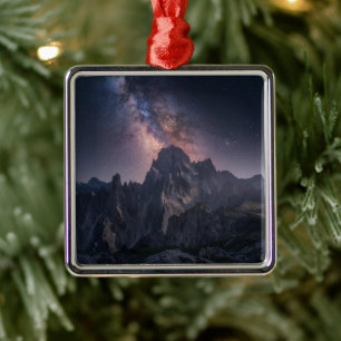 Mountains Dolomites Mountains, Italy Metal Ornament