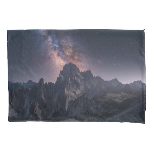 Mountains | Dolomites Mountains, Italy Pillow Case (Front)