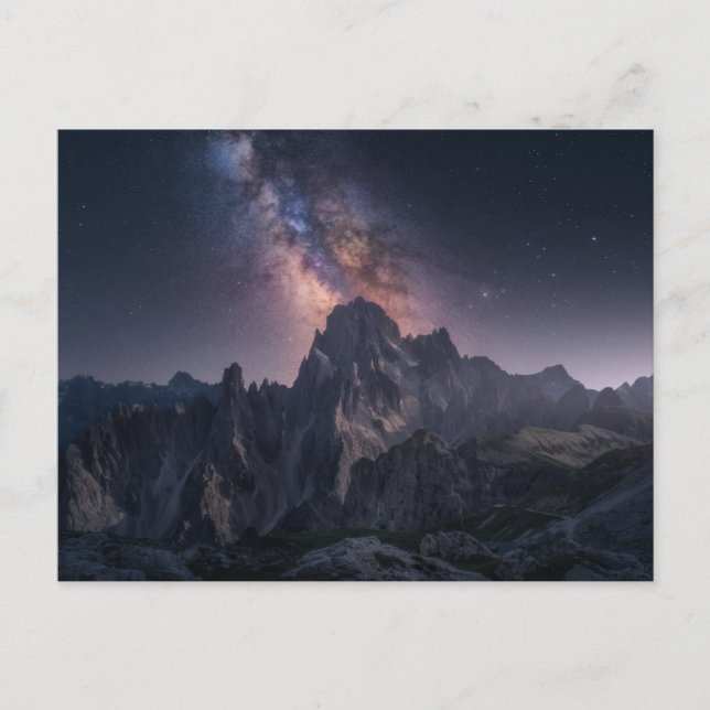 Mountains | Dolomites Mountains, Italy Postcard (Front)