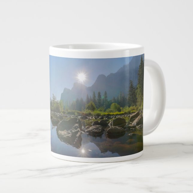 Mountains | El Capitan Yosemite Park, California Giant Coffee Mug (Front Right)