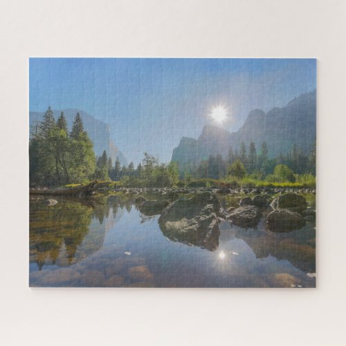 Mountains  El Capitan Yosemite Park California Jigsaw Puzzle