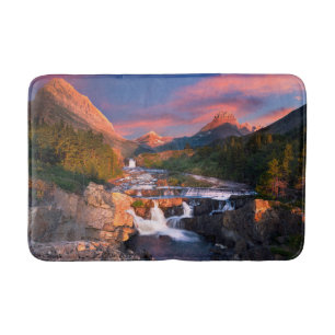 Mountains   Glacier National Park, Montana Bath Mat
