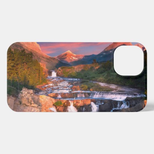 Mountains  Glacier National Park Montana iPhone 13 Case