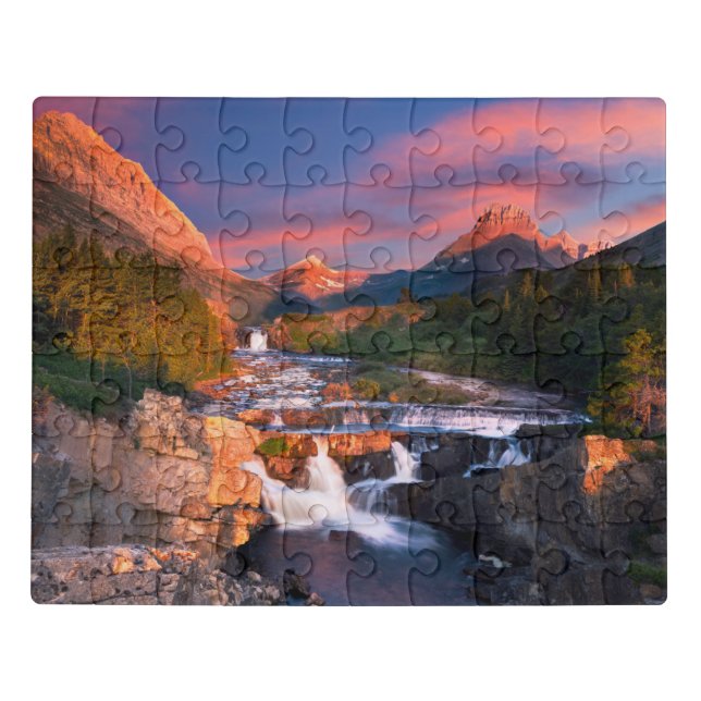 Mountains | Glacier National Park, Montana Jigsaw Puzzle (Puzzle Horizontal)