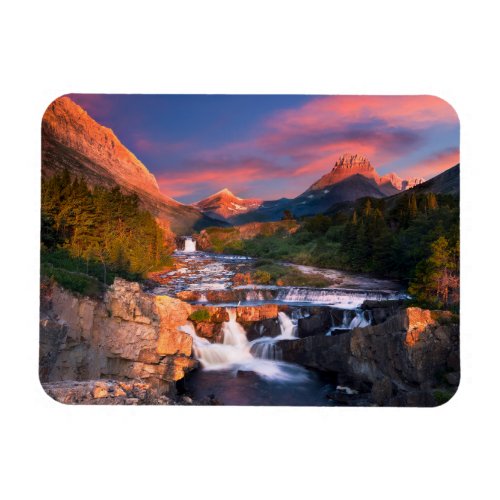 Mountains  Glacier National Park Montana Magnet