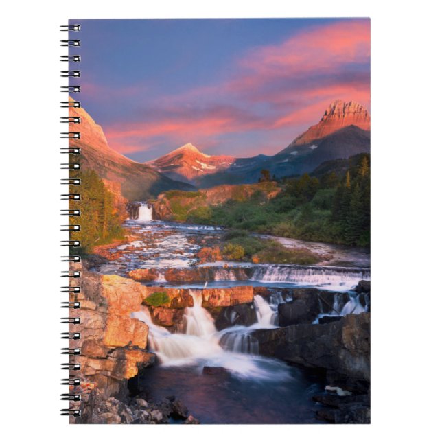 Mountains | Glacier National Park, Montana Notebook (Front)