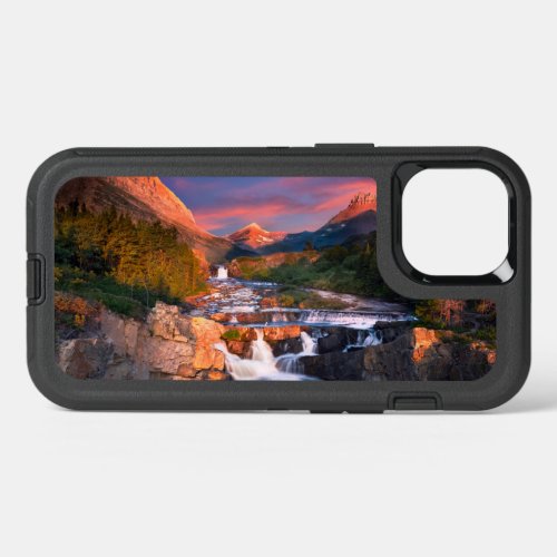 Mountains  Glacier National Park Montana iPhone 13 Case