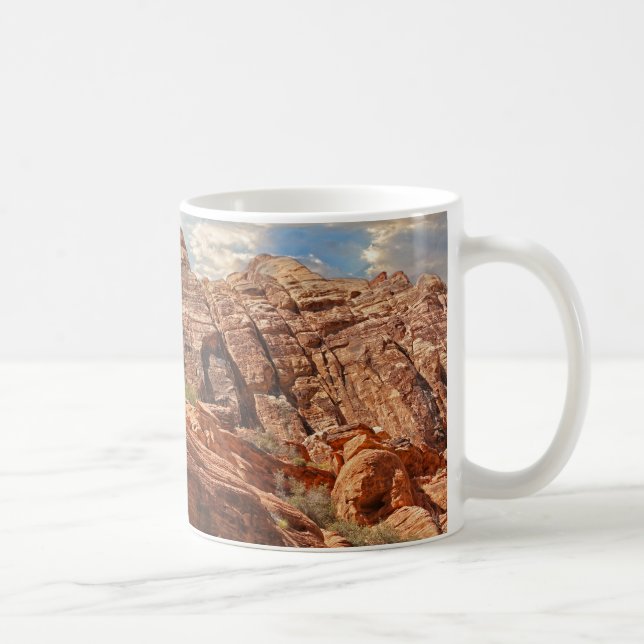 Mountains HDR photo Coffee Mug (Right)