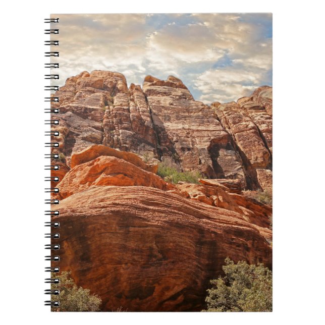 Mountains HDR photo Notebook (Front)