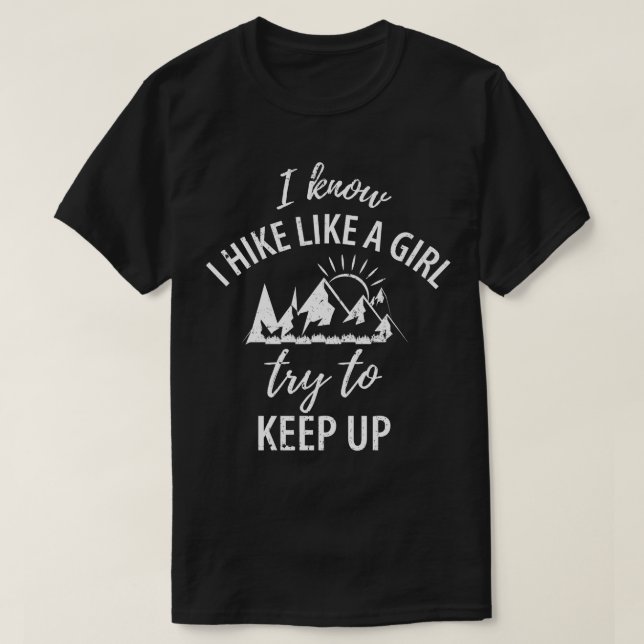 Mountains Hiking 1 T-Shirt (Design Front)