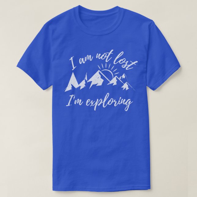 Mountains Hiking 64 T-Shirt (Design Front)
