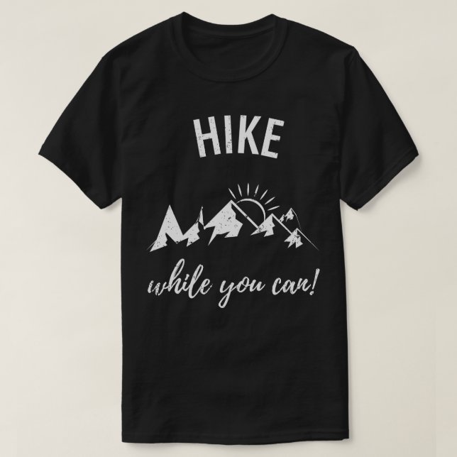 Mountains Hiking 65 T-Shirt (Design Front)