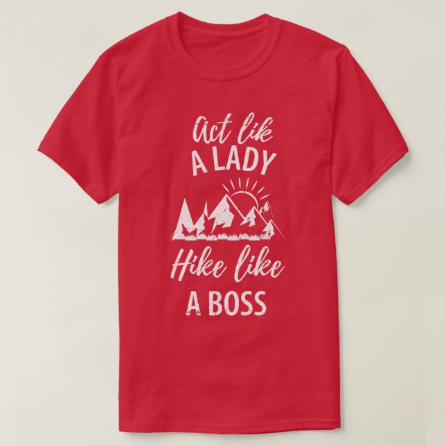 Mountains Hiking 7 T-Shirt (Design Front)