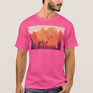 Mountains Hiking Climate Protection Nature Adventu T-Shirt