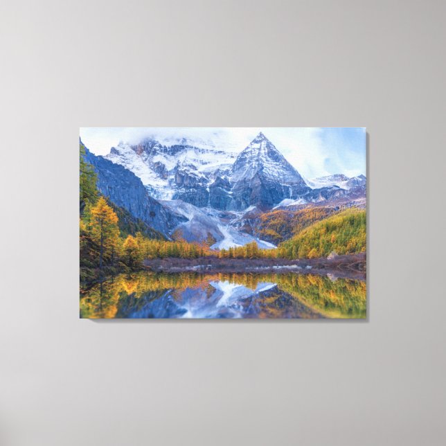 Mountains | Himalaya Mountains, China Canvas Print (Front)