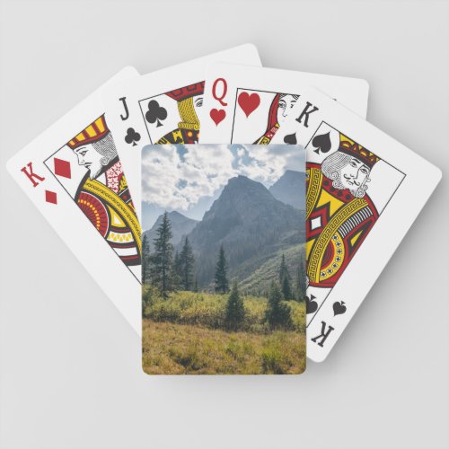 Mountains  Holy Cross Wilderness Colorado Poker Cards