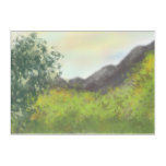 Mountains in Spring Acrylic Wall Art