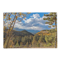Mountains in the Fall Laminated Placemat