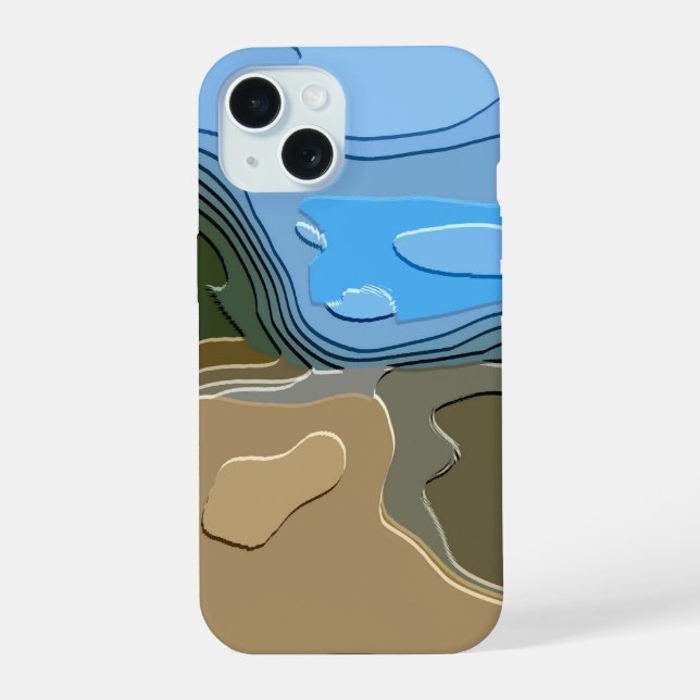 MOUNTAINS IPHONE CASE (Back)