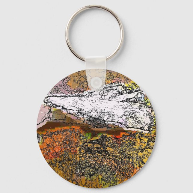 MOUNTAINS KEYCHAIN (Front)