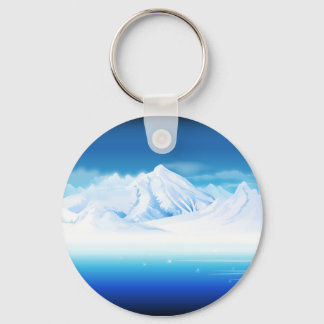 Mountains Keychain