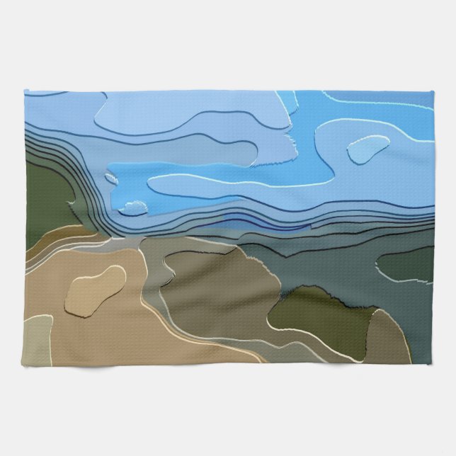 MOUNTAINS KITCHEN TOWEL (Horizontal)