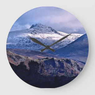 MOUNTAINS LARGE CLOCK