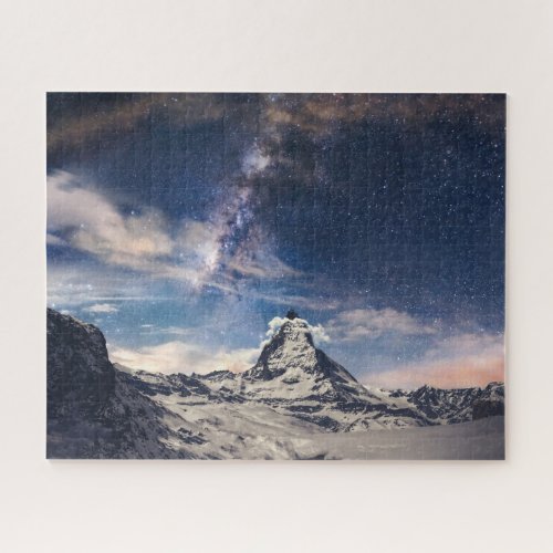 Mountains  Matterhorn Zermatt Switzerland Jigsaw Puzzle